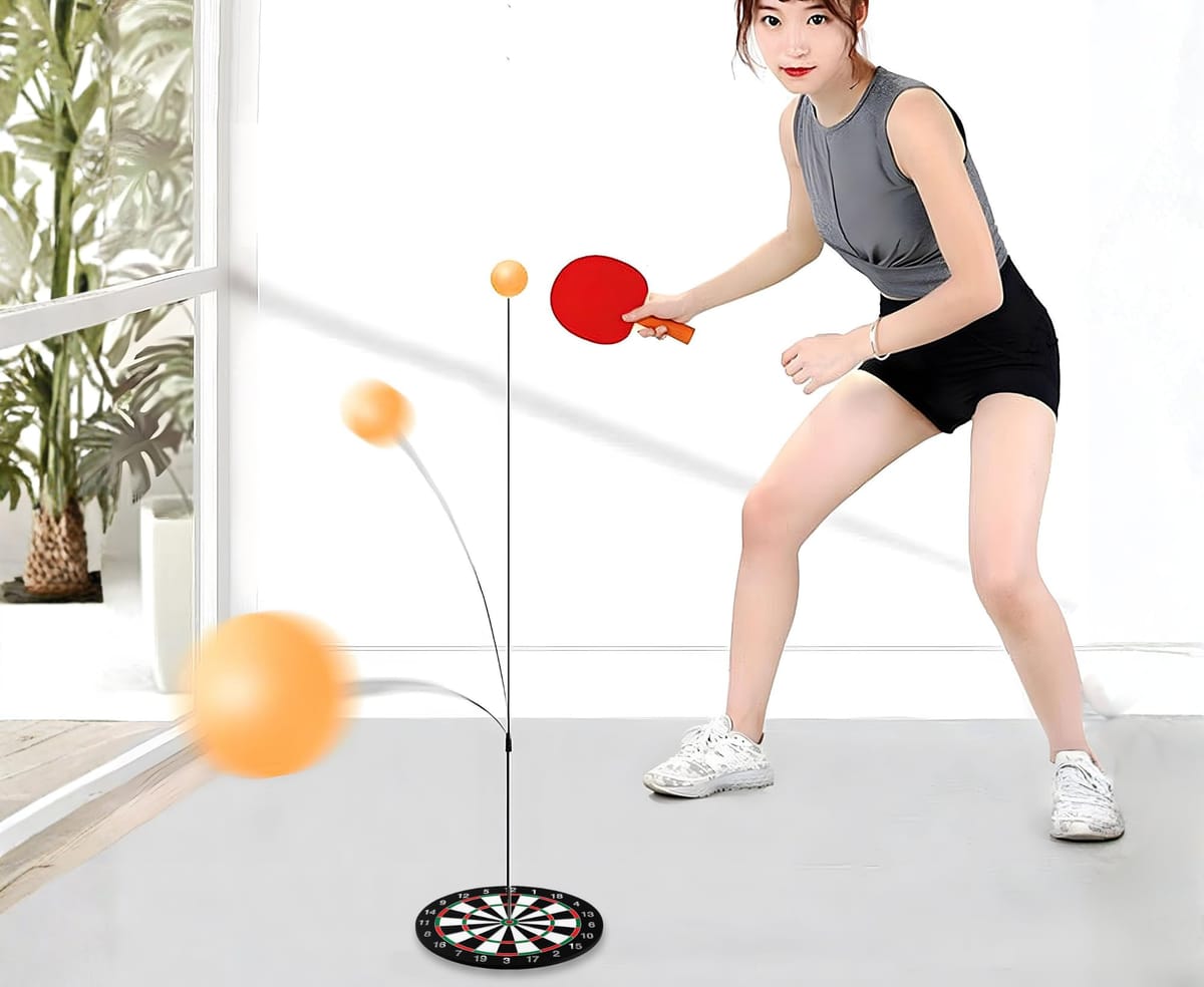 TradeWind 卓球練習セット 体幹トレーニング 室内運動 高齢者 リハビリ反射神経 動体視力アップ