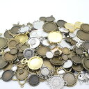 TOMMYFIELD ミール皿 レジン 合金ジュエリー ラウンドベース 樹脂アクセサリー チャーム