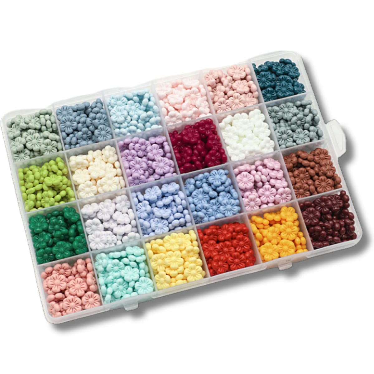 【24色 約900粒 各約37粒 250g シーリングワックス 花型 フラワー ぷっくり】シーリングスタンプ 封蝋 ..