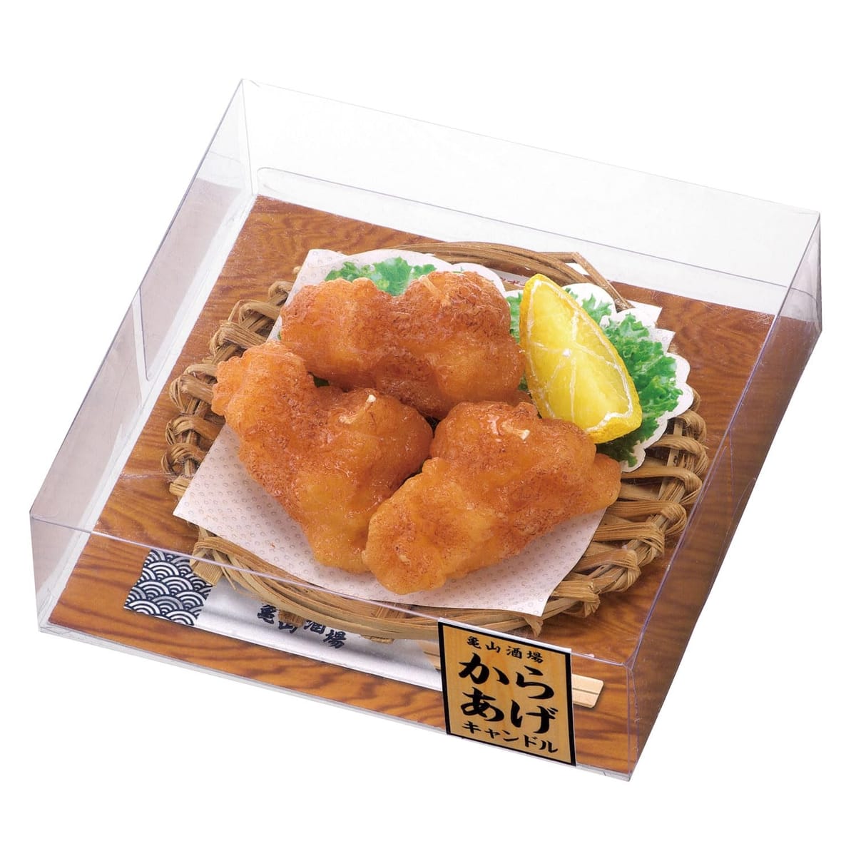 カメヤマ からあげキャンドル 香り付き 好物キャンドル ローソク