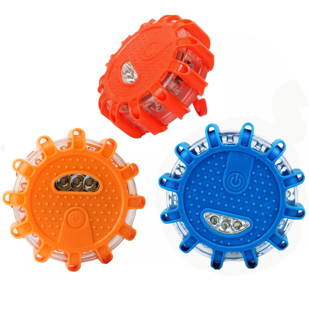 sac taske 警告灯 LED 非常灯 ストロボライト 回転 点滅 電池式 防水 パトロール