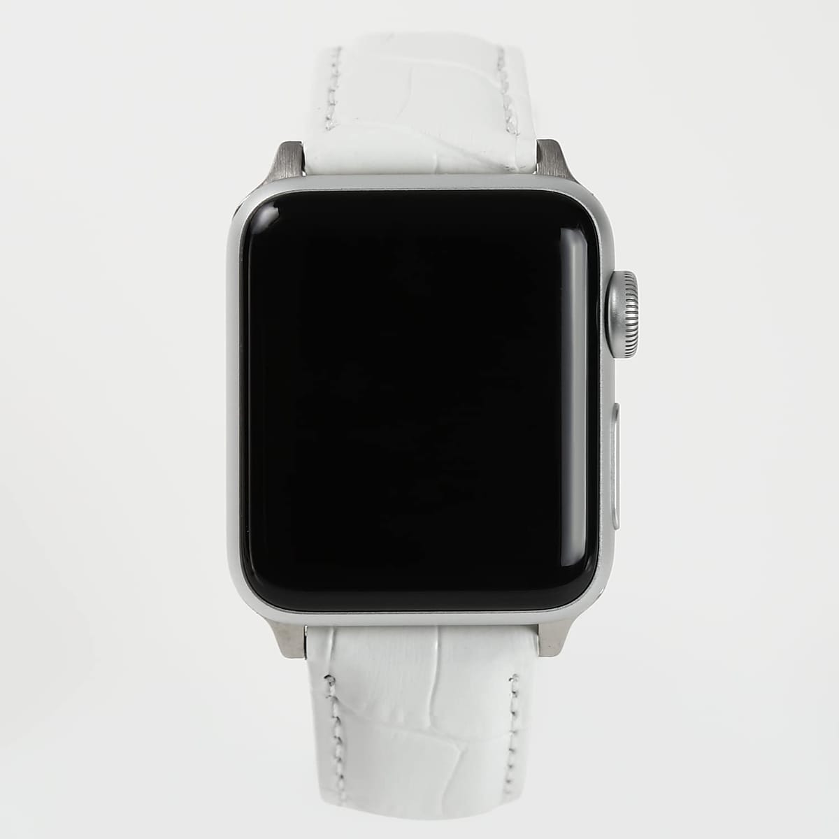 Apple Watch 対応ベルト コンパチブル 時計バンド クロコ型押し 本革レザー アップルウォッチ交換ストラップ iWatch 38mm 40mm 41mm 42mm 44mm 45mm Watch Series 6/SE/5/4/3/2/1に対応