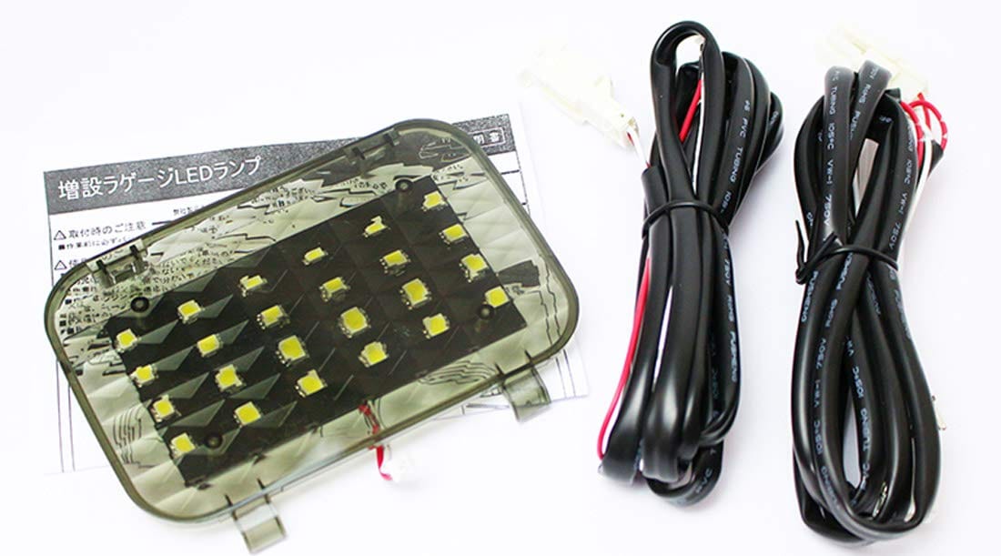 hotimp 80系 R80 ノア ヴォクシー VOXY エクスファイア ラゲージ ラゲッジ 増設ランプ 増設キット LED 24個 【安心の日本企業】 カラー画像を使った取付説明書付