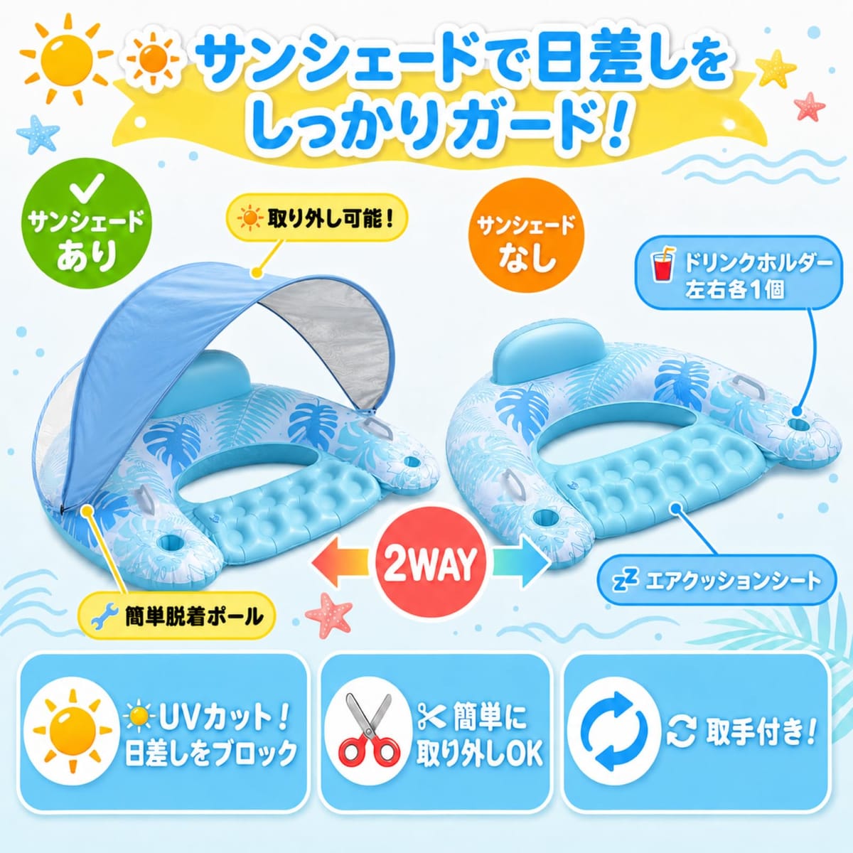 大人用 フロート 浮き輪