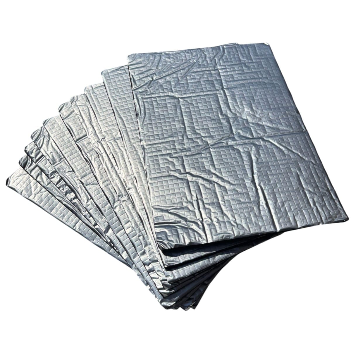 YESprime 車用 断熱 シート 遮熱 マット ボンネット ドア 吸音 防音 デッドニング カバー 反射 遮音 シ..