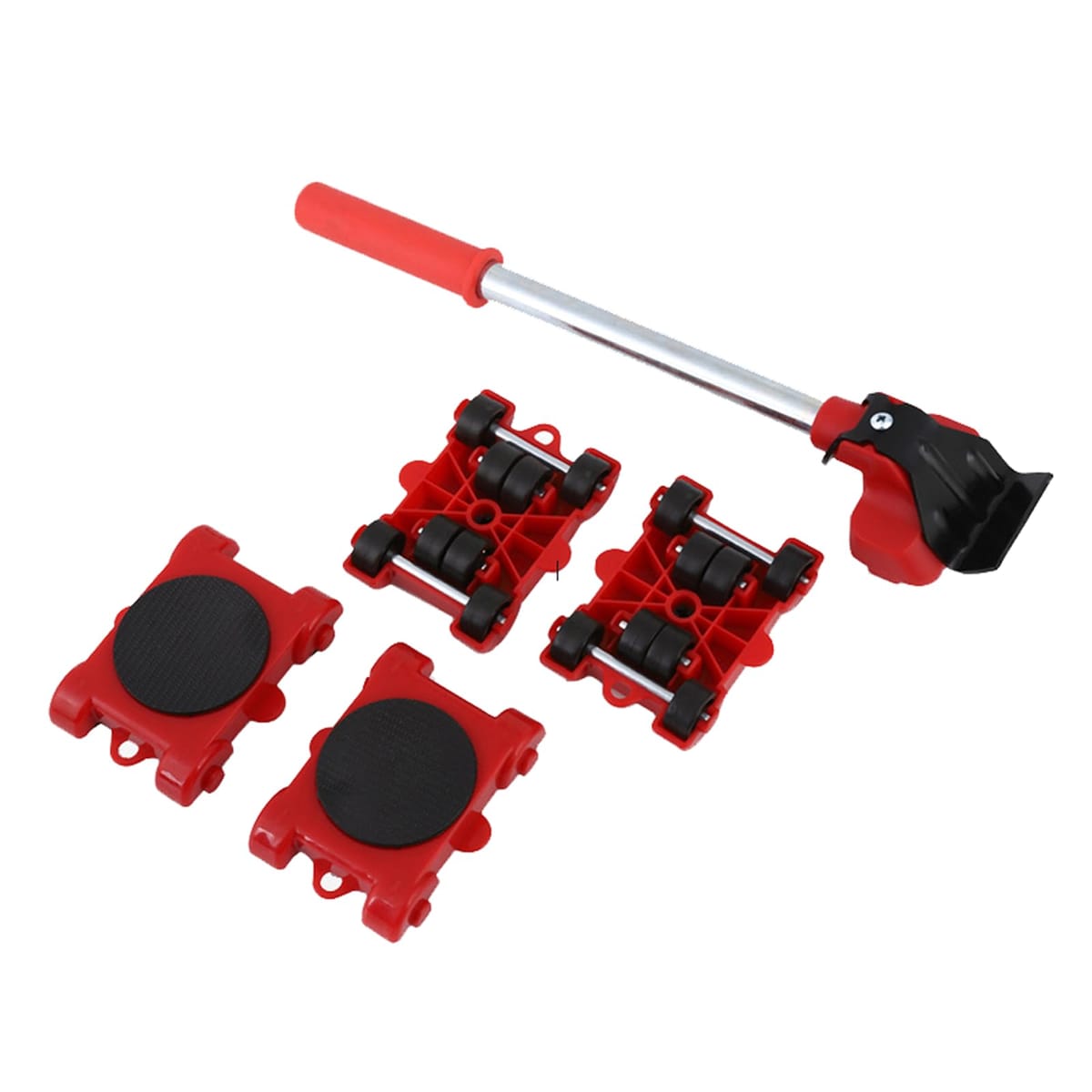 TikTrunk 転がる台車 移動キャリー 360度回転盤 簡単 家具 棚 移動 引っ越し 省力 軽量 キャスター 耐..