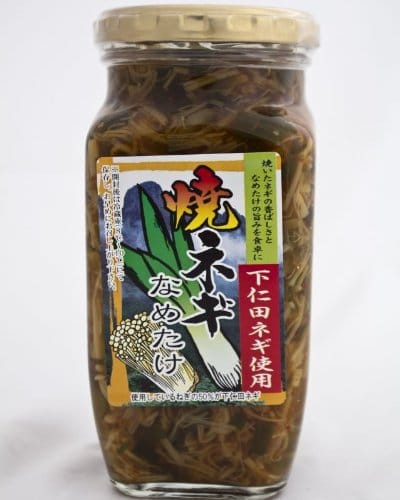 下仁田ねぎ入り 焼ネギなめ茸【新ご飯のお供特集　スマステで紹介　焼いた下仁田ねぎ　すき焼きご飯　香ばしい甘辛なめ茸】
