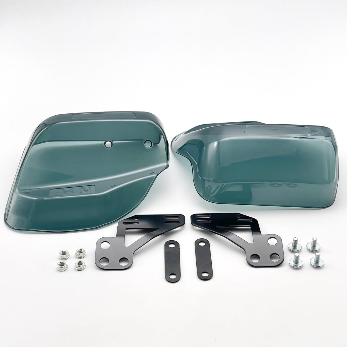 LEXOR ナックルガード ハンドガード 汎用 バイク スクーター ハンドル グリップ スモーク バイザー カバー 防風 雨除け 防寒 対策