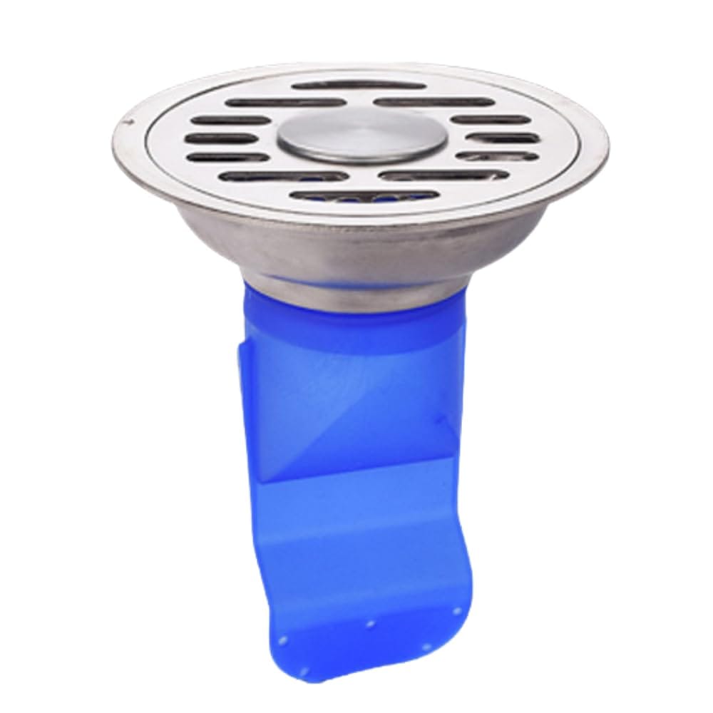 ideamall 排水口 蓋 排水溝 カバー トラップ 床ドレン 防虫 ステンレス 9cm