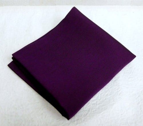 《茶道具・お稽古》帛紗　紫　9匁