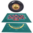 SALUDABLE カジノ ルーレット トランプ ゲーム マット 90x60cm ホイール 25cm
