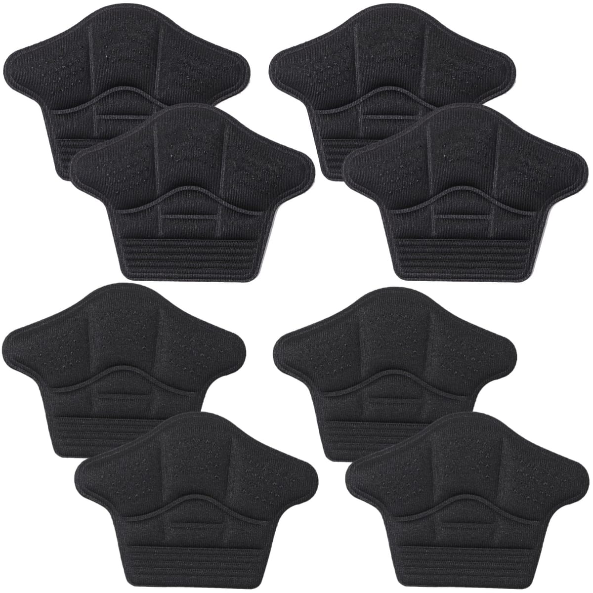 ルボナリエ 靴擦れ防止 かかとパッド 4足8枚セット 衝撃吸収 滑り止め 男女兼用 7mm 11mm