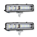 Lezalic LED 作業灯 ワークライト 18w 12v-24v 1200LM 6500K 照明 ライトバー 防水 防塵 角度調節 2個セット/4個セット