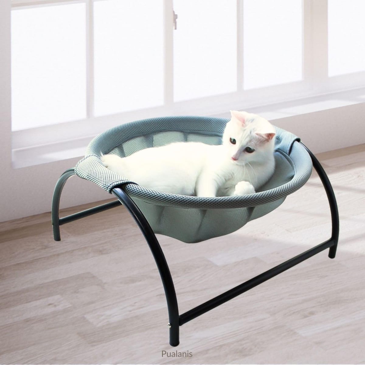 猫用ベッド ハンモック, メッシュ素材, 組立式