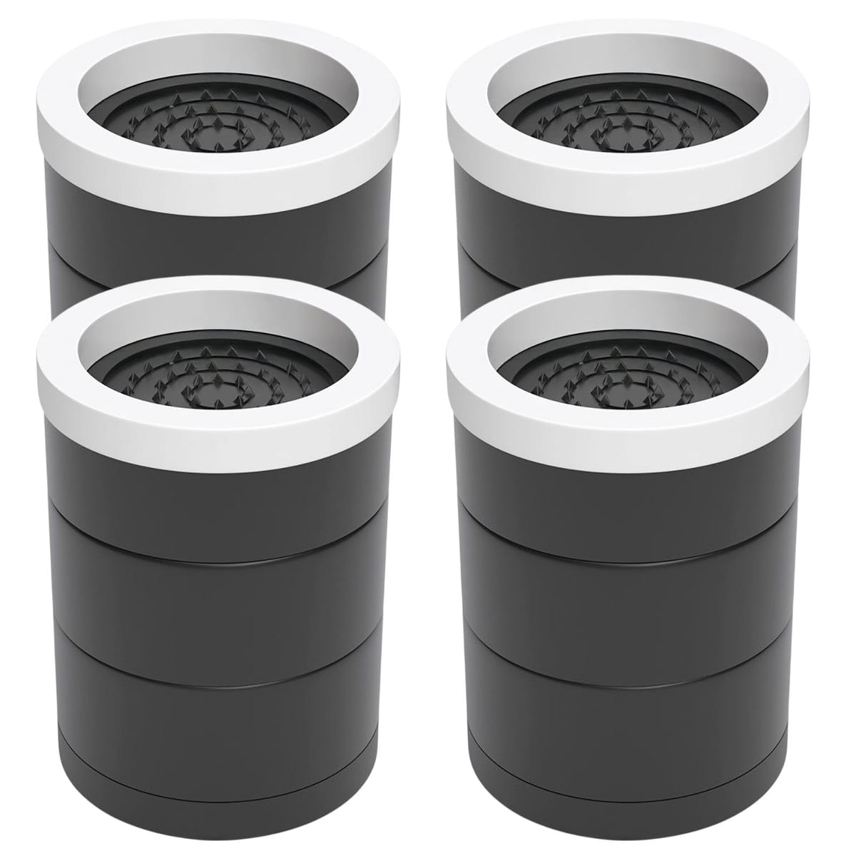 calm wish 机 高さ 調整 継ぎ 足し ベッド コタツ テーブル ソファ 台座 洗濯機 底上げ 滑り止め 脚 ラバー 丸 4個 セット 汎用