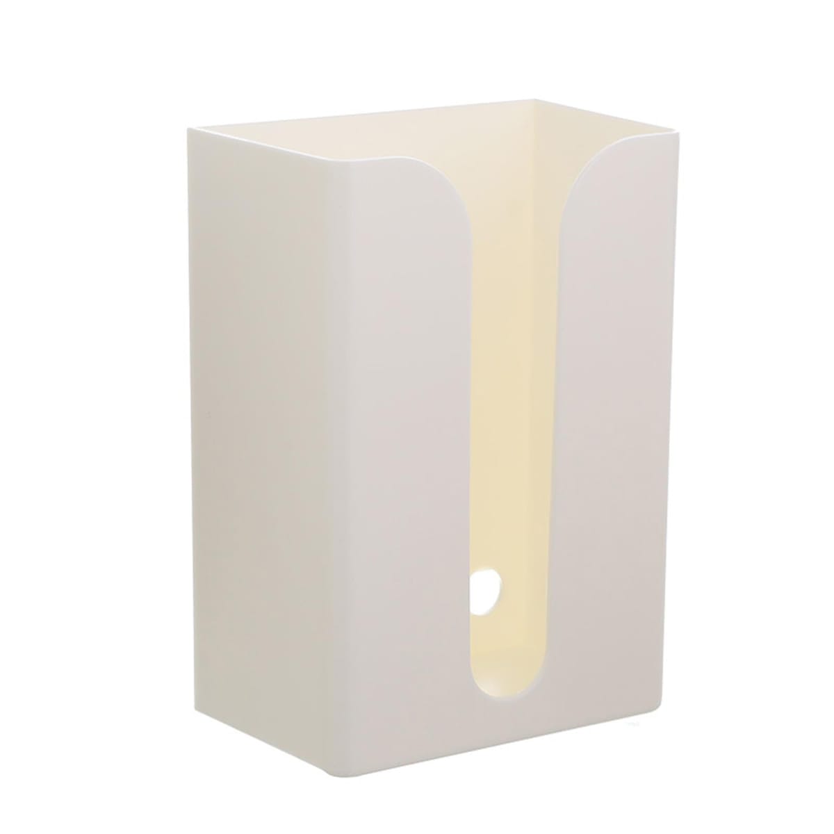 Alpha Depot ペーパータオルホルダー 壁掛けペーパータオル ティッシュケース ペーパー収納 キッチンホルダー 吊り下げホルダー 壁掛けホルダー キッチン 吊り下げ 収納 シンプル 工事不要 壁面収納 【白】