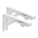 Optimister 棚受け金具 l字金具 diy 棚受け 金具 固定金具 ブラケット スタンドバー ソーホースブラケット l字ステー l型ブラケット 耐荷重5...