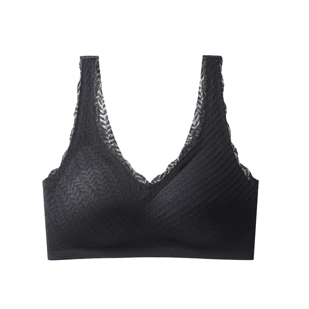 [NOVUS VENTUS] ナイトブラ ノンワイヤー 美胸 美乳 夜用 ブラ ブラジャー 下着 インナー 授乳 バストアップ ランジェリー マタニティ