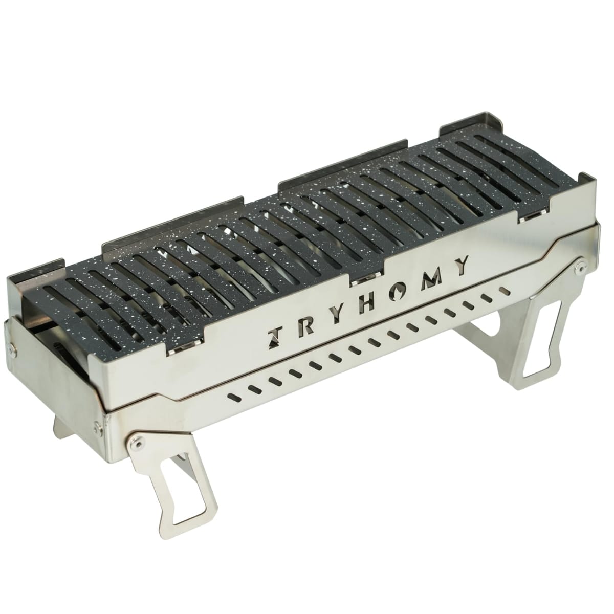 SEIDO IGTハーフグリル コンロ バーベキュー IGTテーブル 折り畳み コンパクト ステンレス 炭火焼グリルのサムネイル