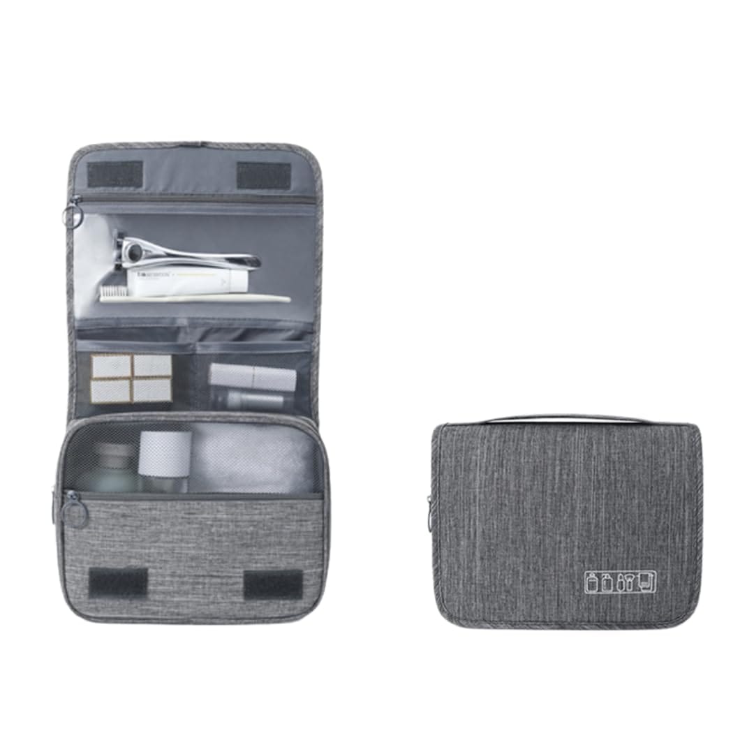 e-na.e-na トラベルポーチ メンズ 旅行用ポーチ 化粧ポーチ 3.2 x 21.1 x 24.4cm