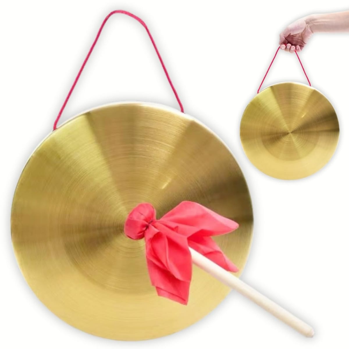 和楽器、銅鑼、バチつき 和楽器、銅鑼、バチつき 和楽器、銅鑼、バチつき 楽天市場】銅鑼（和楽器｜