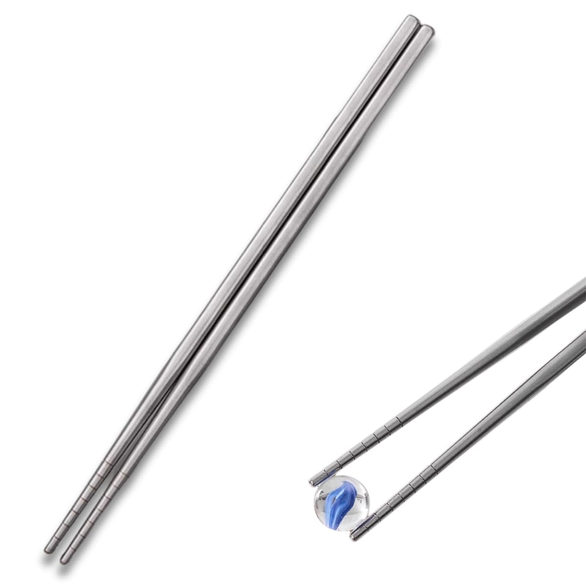 Neutral Zenith チタン箸 アウトドア箸 キャンプ バーベキュー 直火焼 耐熱 滑り止め 超軽量 アウトドア カトラリー 角箸 食洗器対応 23cm