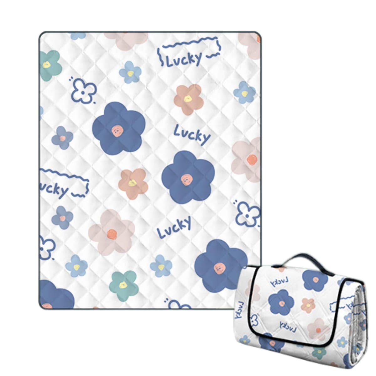 Sunny Glow 大判 レジャーシート ピクニックマット 防水 軽量 防湿 折りたたみ 遠足 運動会 ビーチ キ..