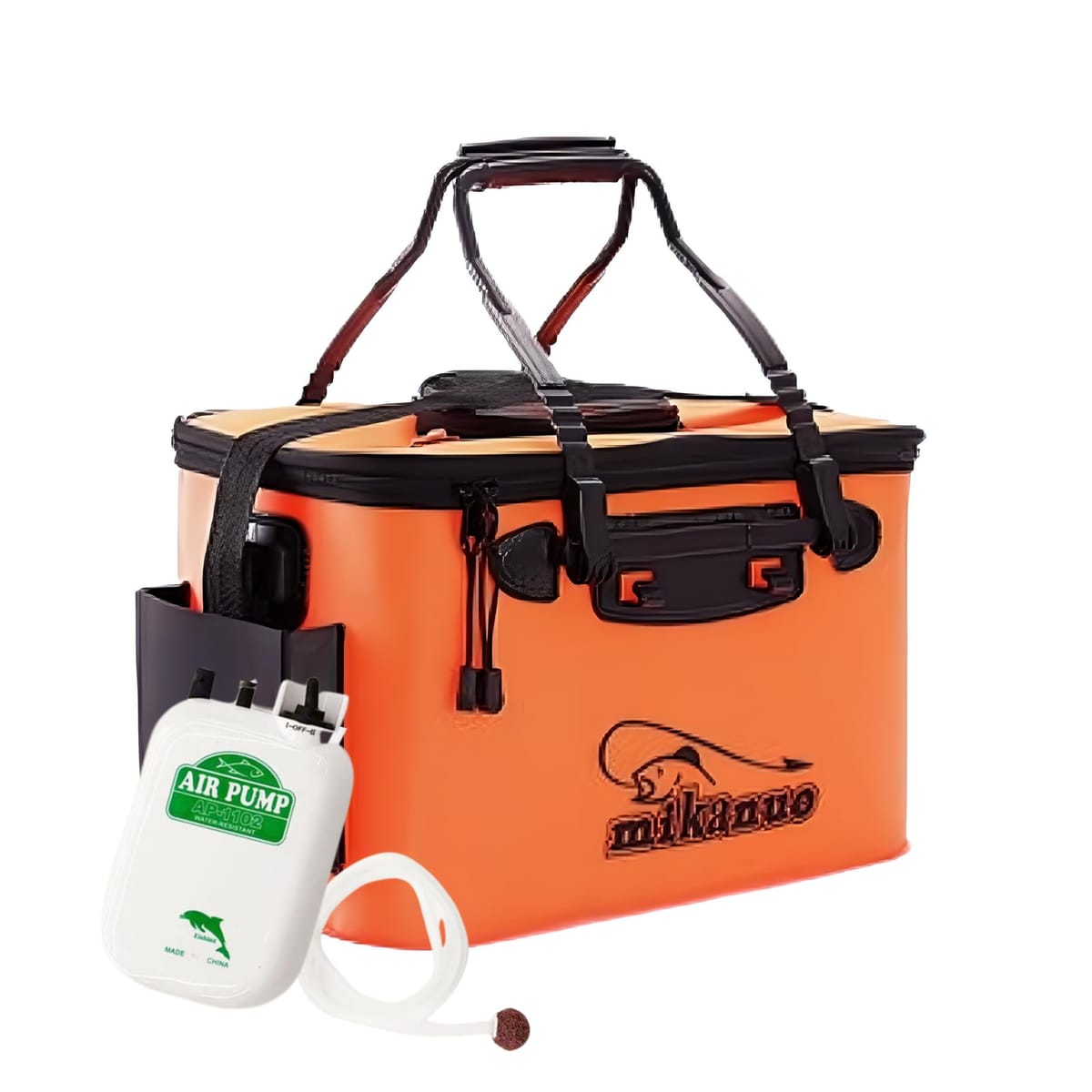 FUKUMIDO バッカン 釣り クーラーボックス バケツ アウトドア 道具 折りたたみ アジング 活かし 40cm 23l