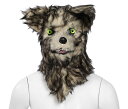 オオカミ 狼 アニマル マスク 口 連動 動く 可動式 動物 超 リアル ウルフ wolf ハロウィン 仮装 コスプレ 被り物 狼男 耳 メンズ レディース コ...