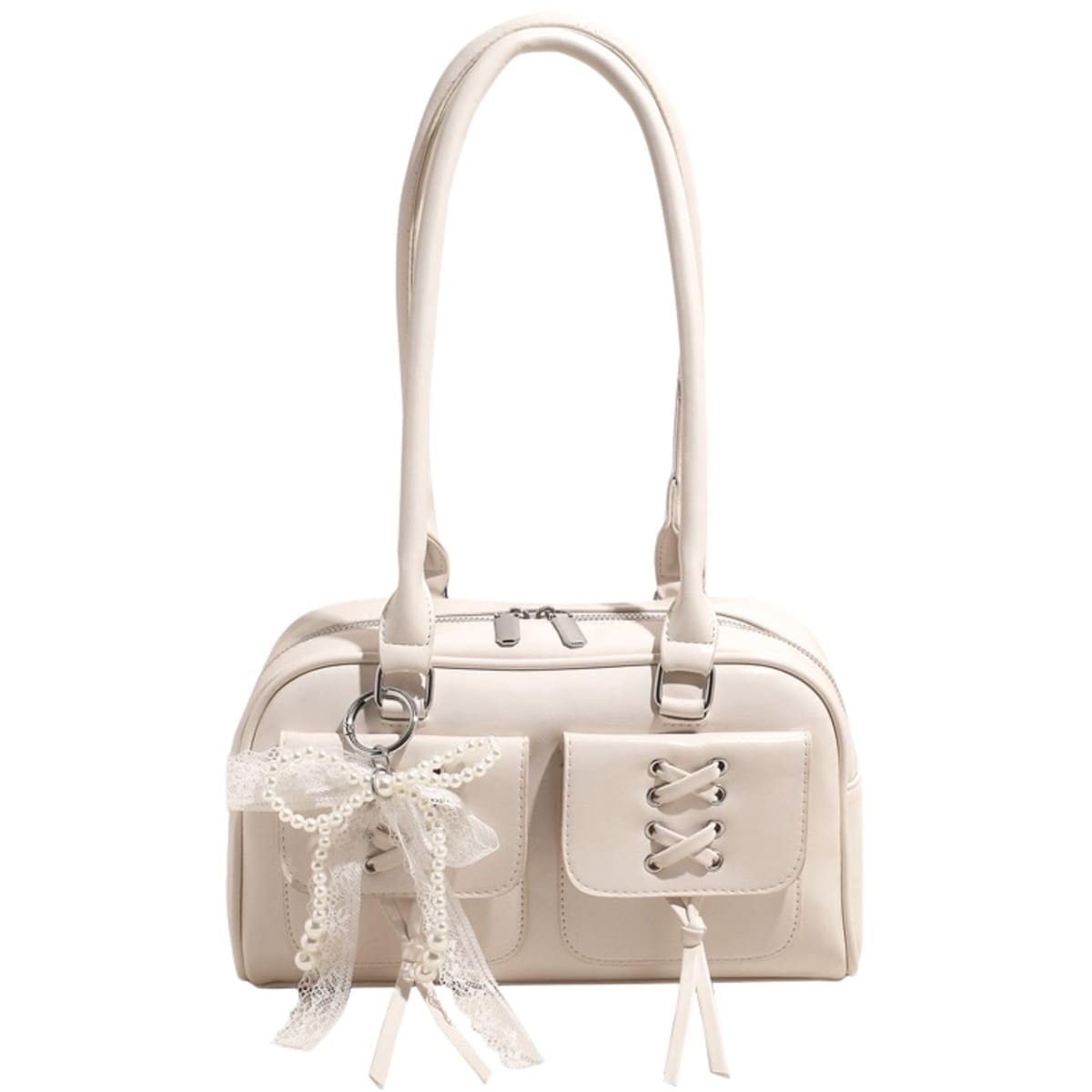 [ハルジオ] 横長バッグ ミニボストンバッグ レディース ミニ ボストン トート バック トートバッグ ハ..