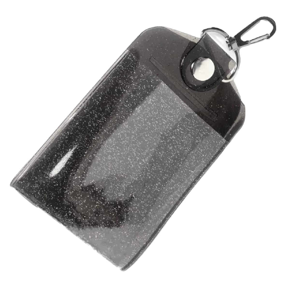 [ドナリー] カスタムカードホルダー 4枚 ポケット トレカホルダー キーホルダー 可愛い トレカケース ラメ クリア 韓国