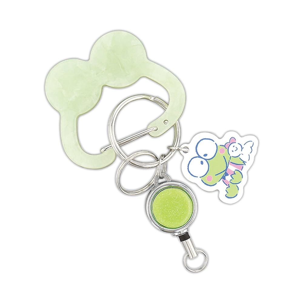 [FLOWERING] 【フラワーリング】 サンリオキャラクターズ＞ リール付きカラビナ けろけろけろっぴ LSR-..