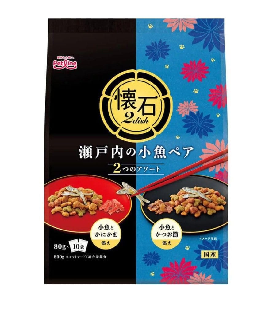 楽天市場】キャットフード 懐石2dish 800gの通販
