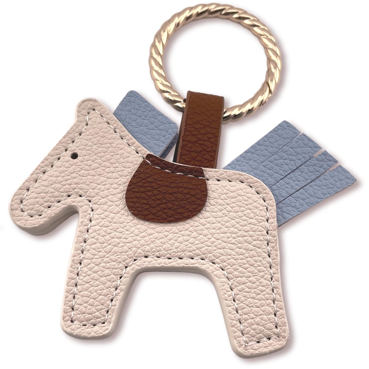 CREATERA [クレアテラ] 帽子クリップ ハットクリップ 馬モチーフ バッグチャーム 強力マグネット PUレ..