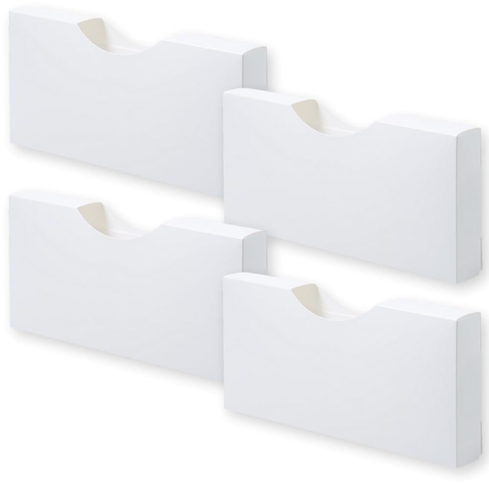 JUSTVEL ごみ袋 収納ケース 4個セット ストッカー ホルダー レジ袋 引き出し スマート キッチン収納 ポリ袋 ゴミ袋