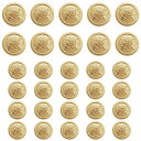 EXDUCT ブレザー スーツ 手芸 ボタン 前ボタン 20mm 10個 袖ボタン 15mm 20個 シングル5着分