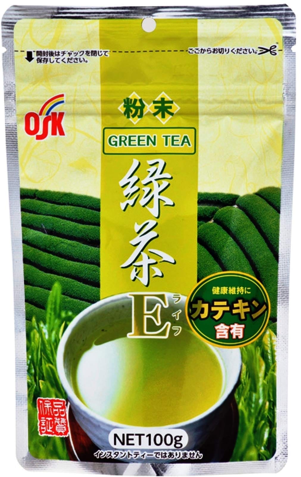 小谷穀粉 OSK 緑茶Eライフ 100g
