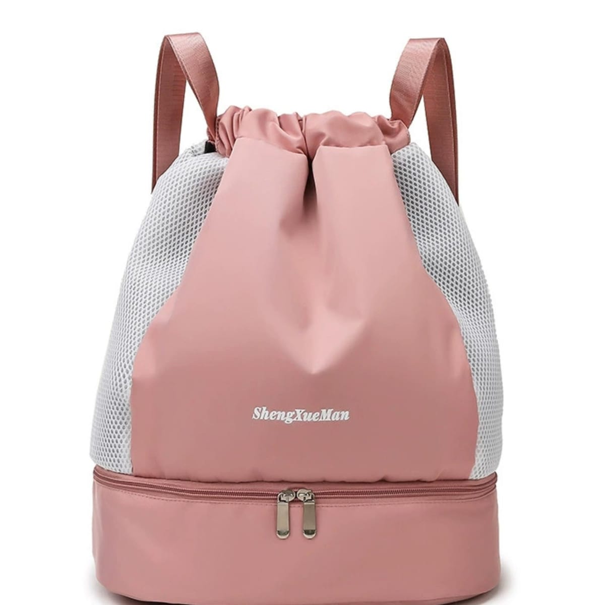 [Quikaboo] ジムサック ナップサック リュック ジムバッグ ジム スイミングバッグ 大容量 男女兼用 軽量 トレーニングバッグ 撥水 乾湿分離 B1