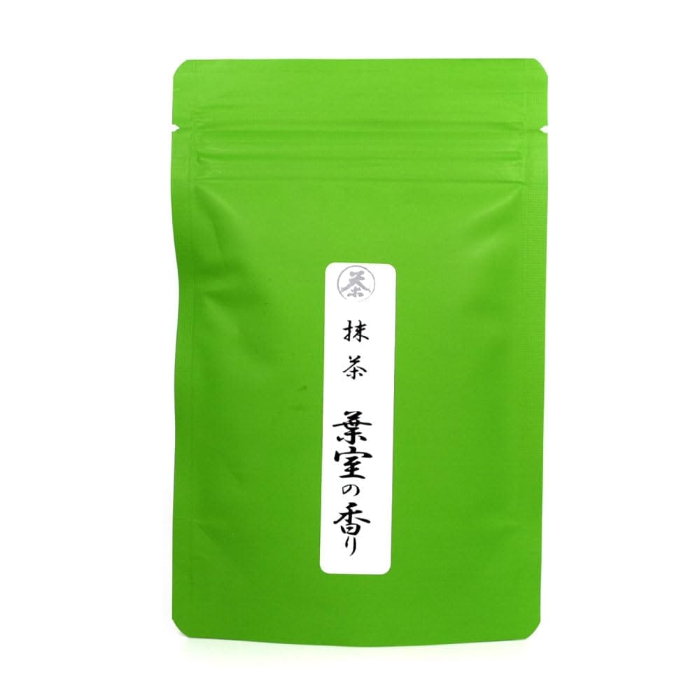 愛知県西尾産碾茶使用 石臼挽き 抹茶【葉室の香り】30g