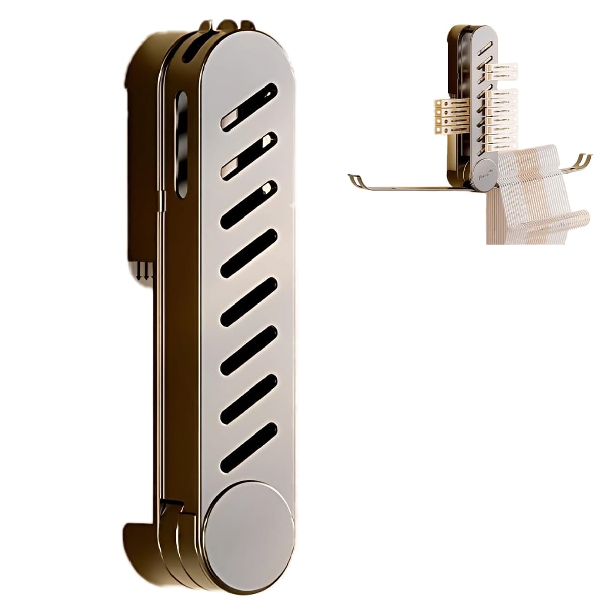 PLEAVIT 洗濯ハンガー 収納 ベランダ 壁掛け ウォールハンガー 折りたたみ式 室内物干し スペース節約 ..