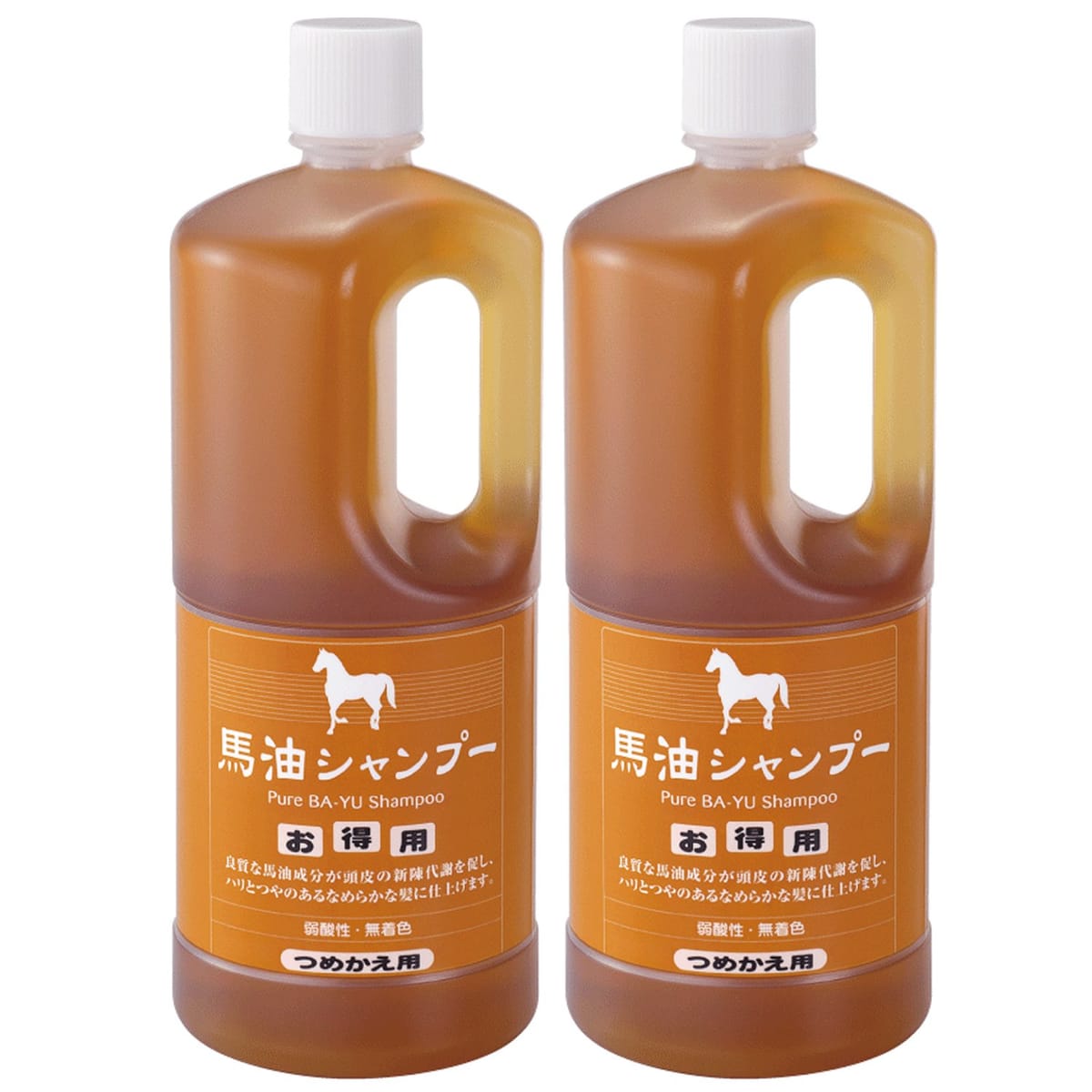 Rakuten - アズマ商事 馬油シャンプー 詰め替え 1000ml×2本
