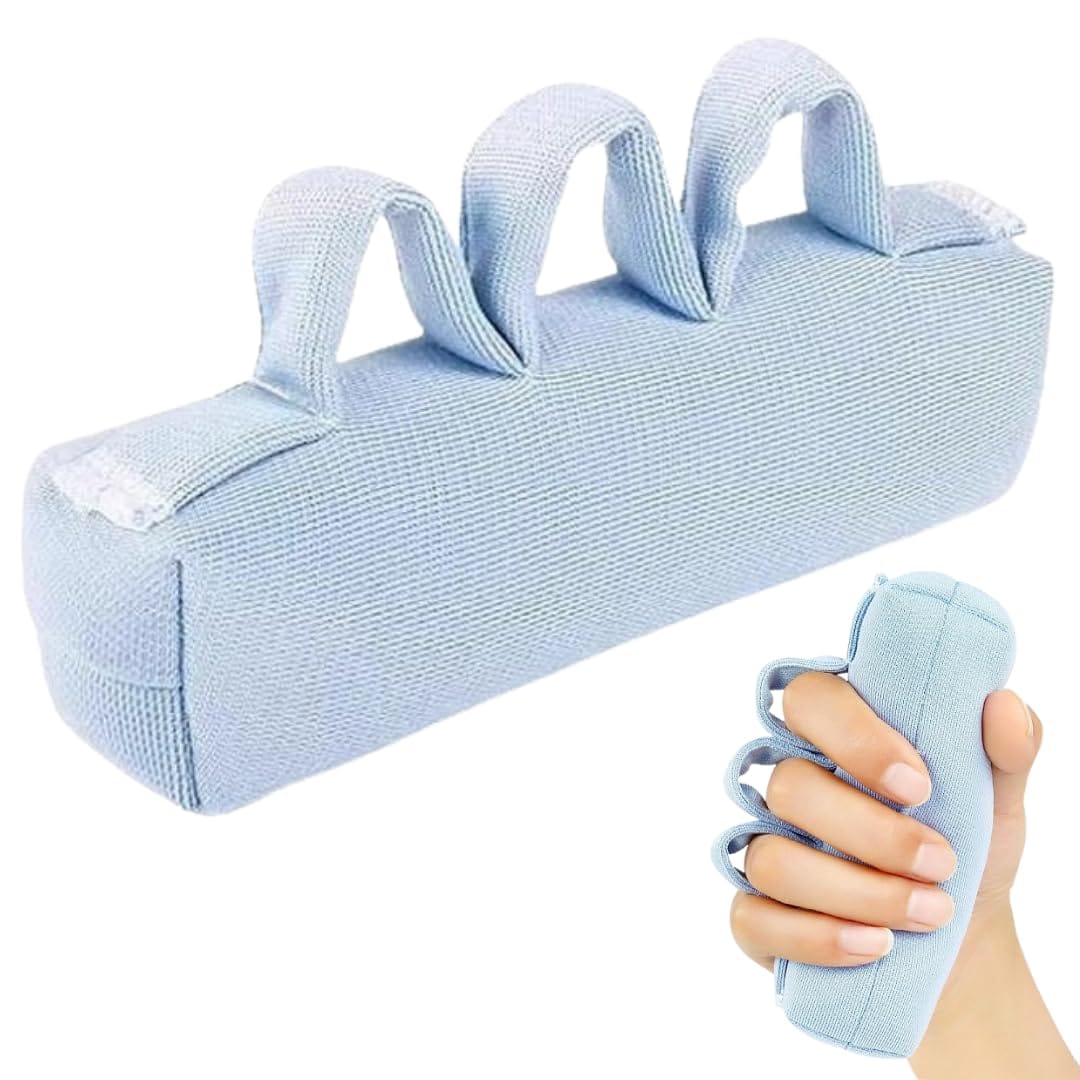 ateena サポーター クッション リハビリ 介護用品 トレーニング 高齢者 筋トレ (ブルー, 1個)