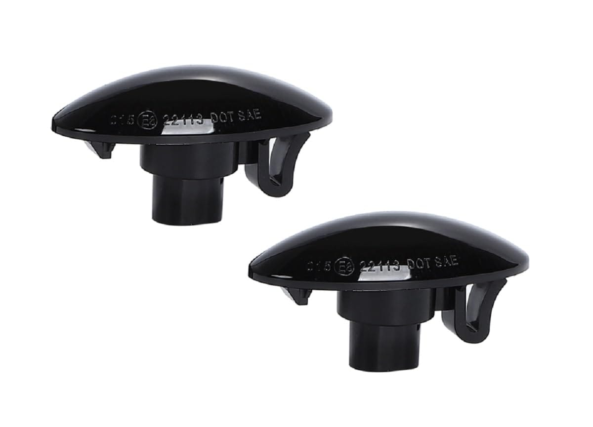 スズキ用 SUZUKI 高輝度 LED シーケンシャル 流れる ウインカー LED サイドマーカー クリア レンズ 搭..