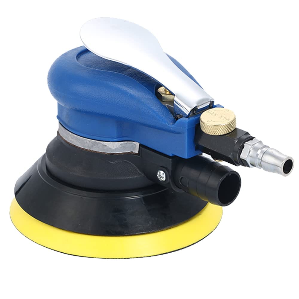 洗車 ポリッシャー コンプレッサー 電動 ダブルアクション エアサンダー コンパウンド 研磨 板金 吸塵..