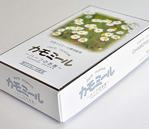 奥野晴明堂 ハーブのお香「カモミール」大バラ カモミール精油配合 実用線香 御供 線香 ハーブ アロマ