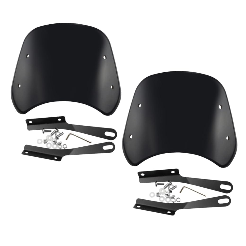 karim ウインドシールド バイク スクリーン 風防 汎用 メーターバイザー カウル 保護 プロテクター ボ..