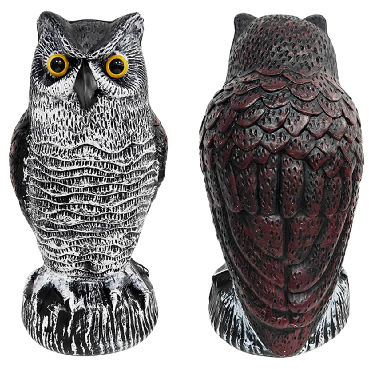 SakuraLovely8 鳥よけ フクロウ 置物 鳩撃退 ツバメよけ 屋外用 害鳥対策