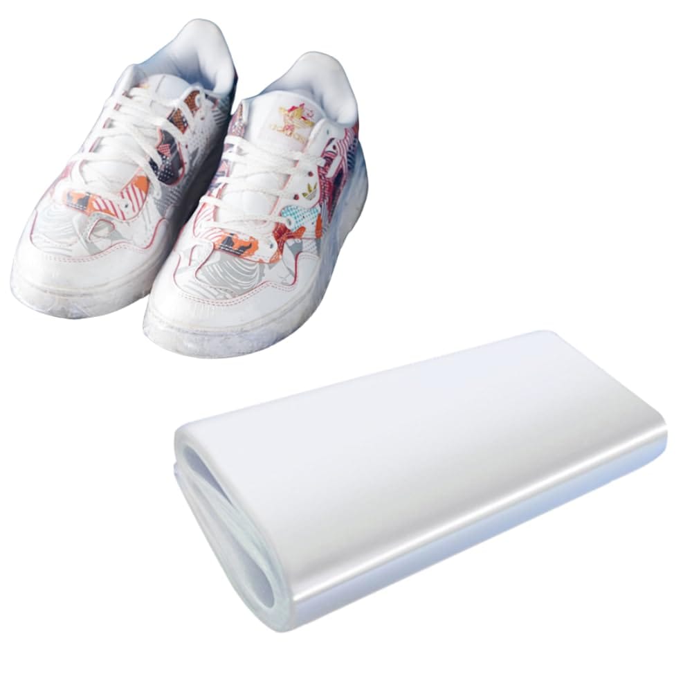 ideastore シュリンクフィルム 熱収縮フィルム シュリンク フィルム ドライヤー使用可能 50枚入り (28×45cm)