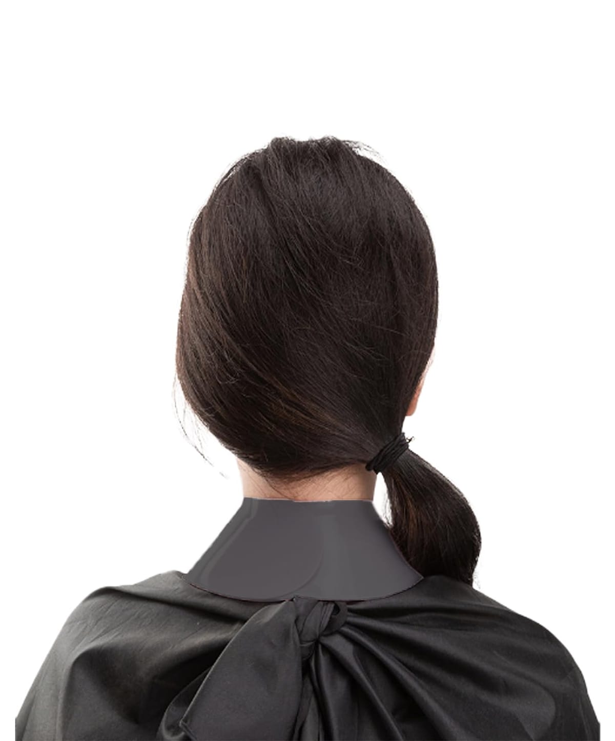 [S.fields.inc] 散髪用首巻き シリコン ヘアカット セルフカット 美容師 美容室 大人 子供 散髪ケープ