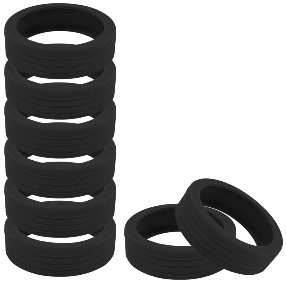 MONOW キャスターカバー タイヤカバー スーツケース キャスター カバー 車輪カバー 保護 ホイールカバ..